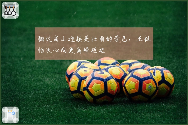 翻过高山迎接更壮丽的景色，王祉怡决心向更高峰迈进